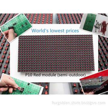 Single Color-Dual Color-Full Color LED Display Module